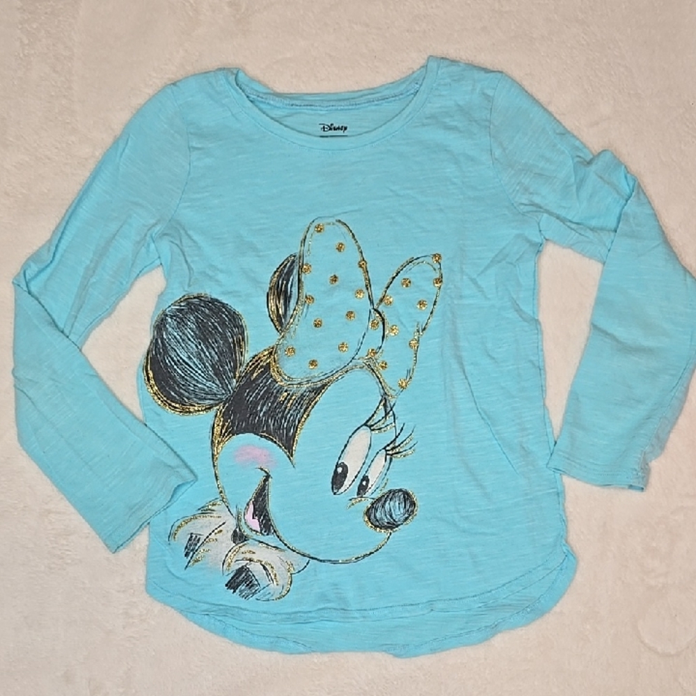 Disney X Jumping Beans Minnie Mouse Longsleeve Tee Size 6